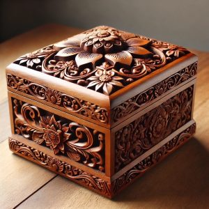 Boîte à Bijoux en Bois